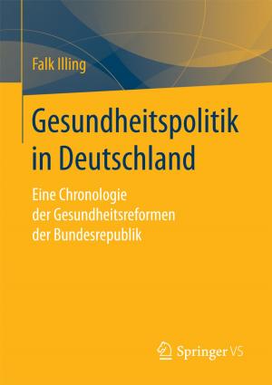 Cover of the book Gesundheitspolitik in Deutschland by Corinna Contag, Christian Zanner