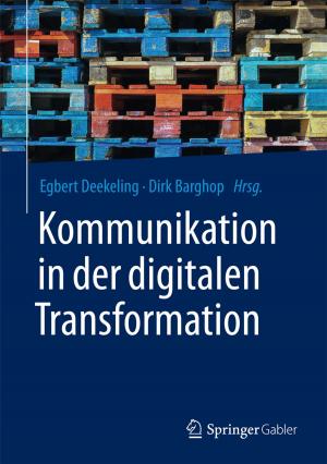 Cover of the book Kommunikation in der digitalen Transformation by Thomas Hess
