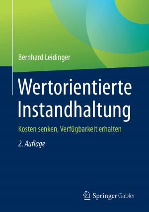 Cover of the book Wertorientierte Instandhaltung by Michael Jacob