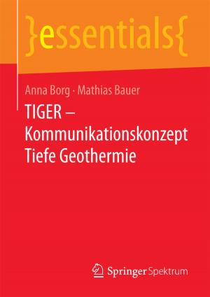 Cover of the book TIGER – Kommunikationskonzept Tiefe Geothermie by Astrid Lorenz, Verena Frick, Werner Reutter, Andreas Anter, Hendrik Träger