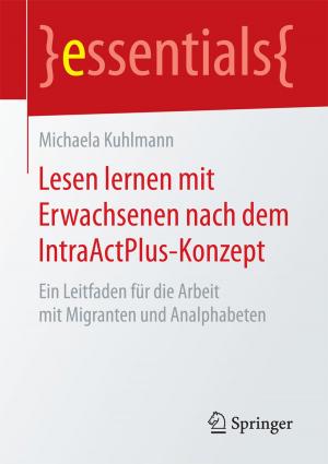 Cover of the book Lesen lernen mit Erwachsenen nach dem IntraActPlus-Konzept by Michael Tomoff