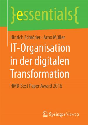 Cover of the book IT-Organisation in der digitalen Transformation by Stefan Behringer