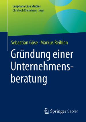 Cover of the book Gründung einer Unternehmensberatung by DeMarquis Battle