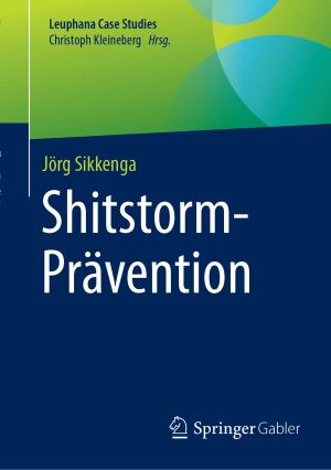 Cover of the book Shitstorm-Prävention by Anton Valavanis, Othmar Schubiger, Thomas P. Naidich