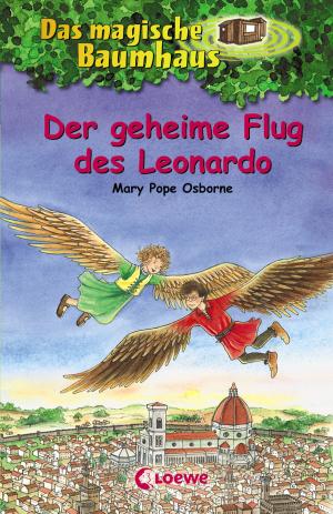 Book cover of Das magische Baumhaus 36 - Der geheime Flug des Leonardo