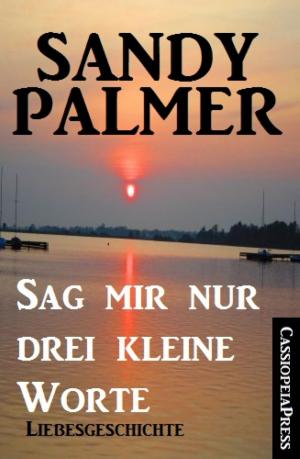 Cover of the book Sag mir nur drei kleine Worte: Liebesgeschichte by Alfred Bekker, Larry Lash, Glenn P. Webster