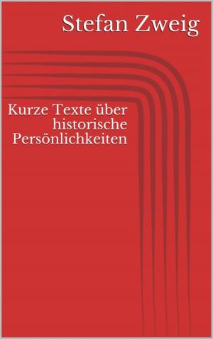 Cover of the book Kurze Texte über historische Persönlichkeiten by Hendrik M. Bekker