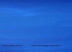 Cover of the book Nr.1 Blau/blue/bleu by Kurt Walchensteiner
