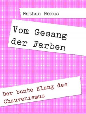 Cover of the book Vom Gesang der Farben by Johannes Gebauer, David M. Wagner