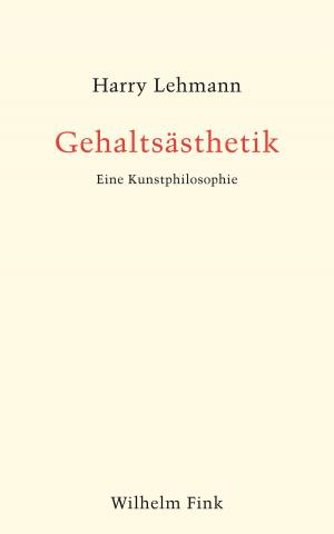Cover of Gehaltsästhetik
