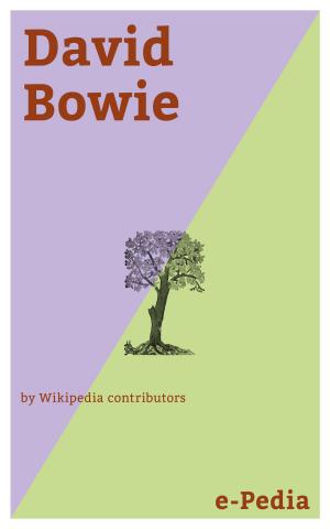 Book cover of e-Pedia: David Bowie