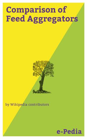 Book cover of e-Pedia: Comparison of Feed Aggregators