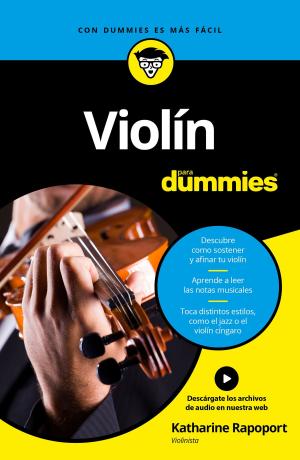 Cover of the book Violín para Dummies by Vicente Garrido Genovés