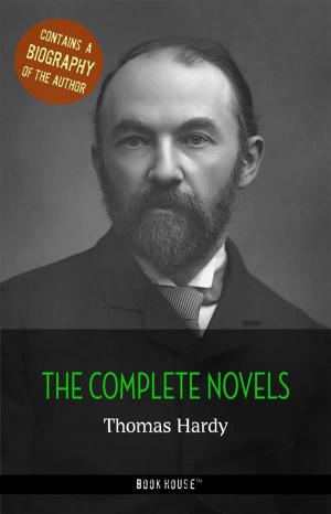 Cover of the book Thomas Hardy: The Complete Novels + A Biography of the Author by Lucy Maud Montgomery, Beatrix Potter, Saki (H.H. Munro), O. Henry, Selma Lagerlöf, Willa Cather, The Brothers Grimm, Henry Van Dyke, E. T. A. Hoffmann, Mark Twain, Leo Tolstoy, Hans Christian Andersen, Oscar Wilde, Charles Dickens, L. Frank Baum, Louisa May Alcott, Fyodor Dostoyevsky, Anton Chekhov