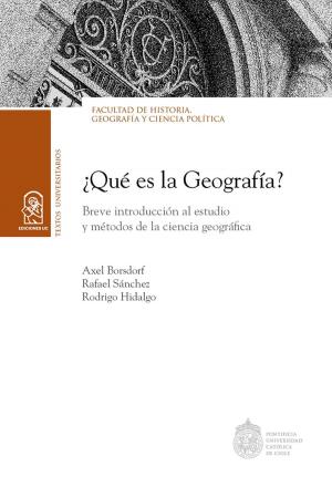 Cover of the book ¿Qué es la Geografía? by Miguel de Cervantes, Pablo  Chiuminatto