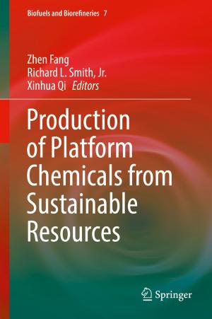 Cover of the book Production of Platform Chemicals from Sustainable Resources by Min Zhu