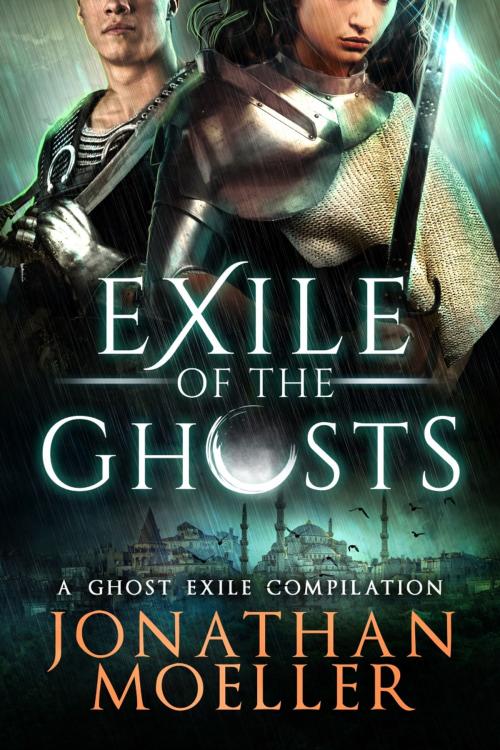 Cover of the book Exile of the Ghosts by Jonathan Moeller, Azure Flame Media, LLC