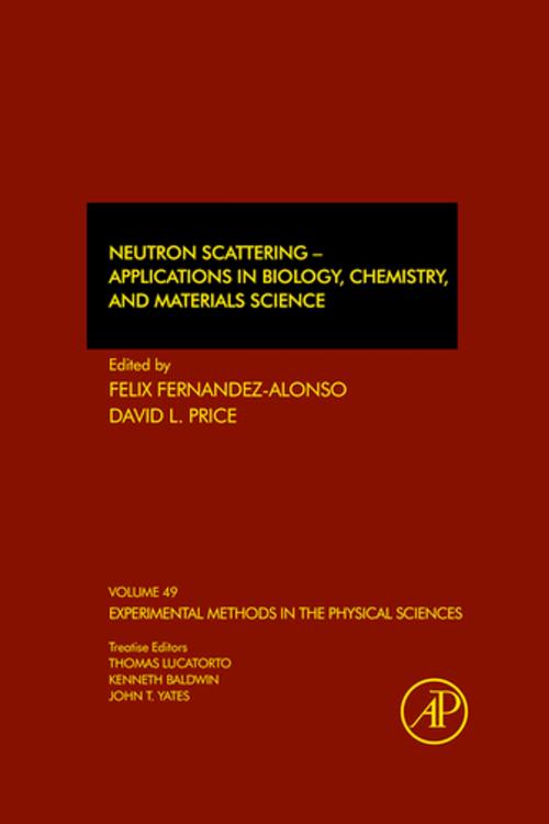 Cover of the book Neutron Scattering – Applications in Biology, Chemistry, and Materials Science by , Elsevier Science
