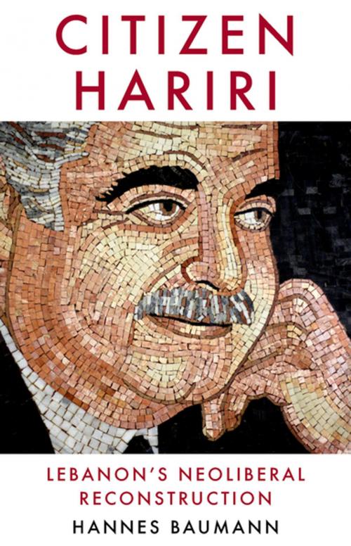 Cover of the book Citizen Hariri by Hannes Baumann, Oxford University Press