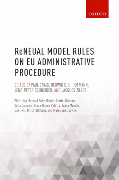 Cover of the book ReNEUAL Model Rules on EU Administrative Procedure by , OUP Oxford