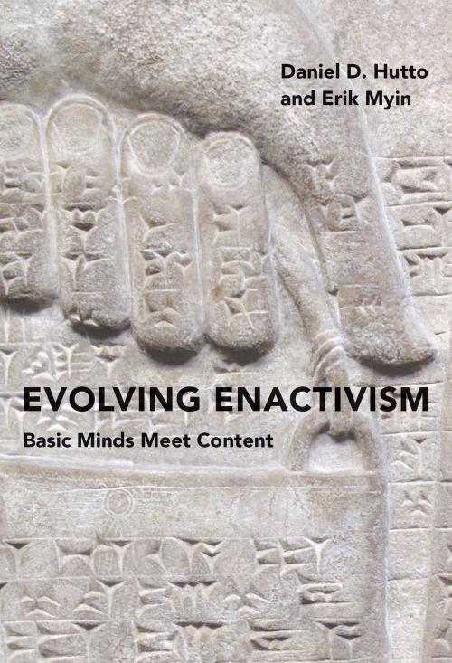 Cover of the book Evolving Enactivism by Daniel D. Hutto, Erik Myin, The MIT Press