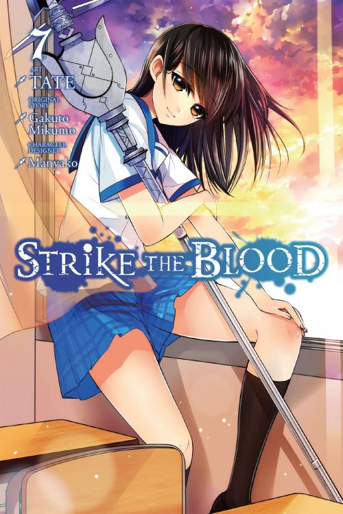 Cover of the book Strike the Blood, Vol. 7 (manga) by TATE, Gakuto Mikumo, Manyako, Yen Press