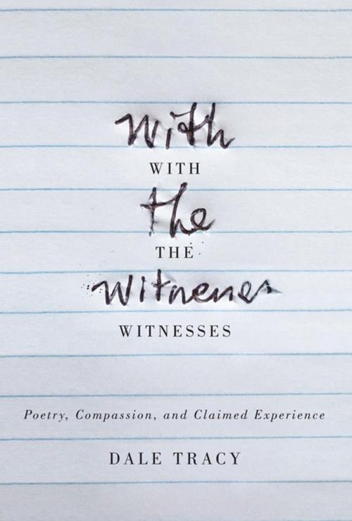 Cover of the book With the Witnesses by Dale Tracy, MQUP
