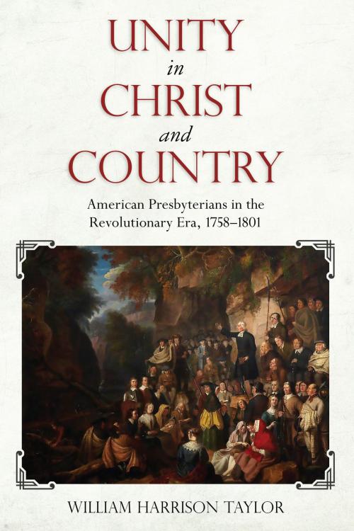 Cover of the book Unity in Christ and Country by William Harrison Taylor, University of Alabama Press