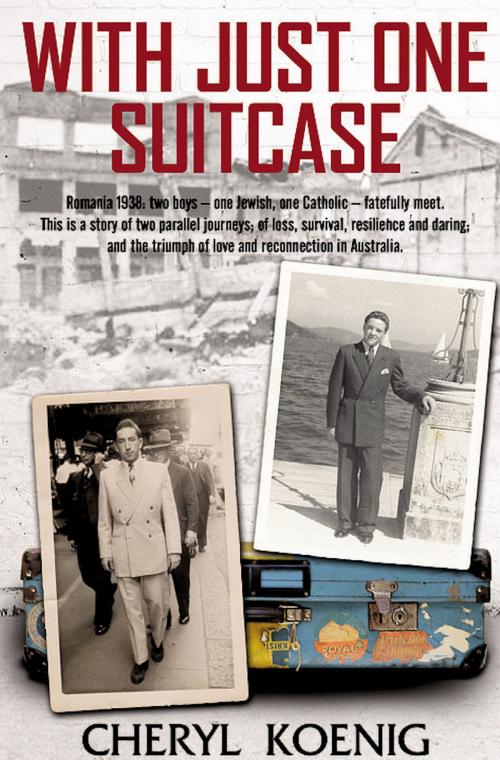 Cover of the book With Just One Suitcase by Cheryl Koenig, Wild Dingo Press