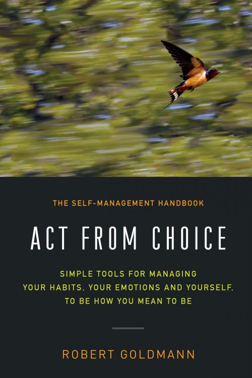 Cover of the book Act from Choice by Robert Goldmann, Clarity Publications, LLC