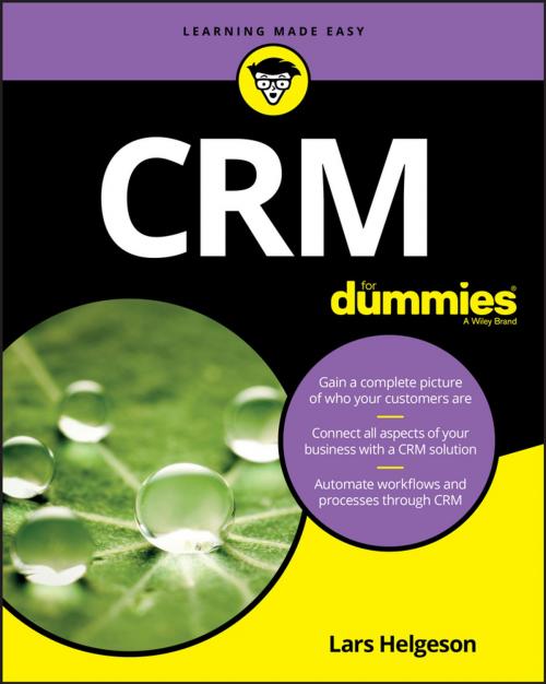 Cover of the book CRM For Dummies by Lars Helgeson, Wiley