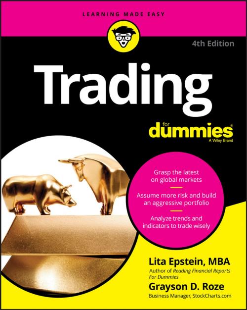 Cover of the book Trading For Dummies by Lita Epstein, Grayson D. Roze, Wiley