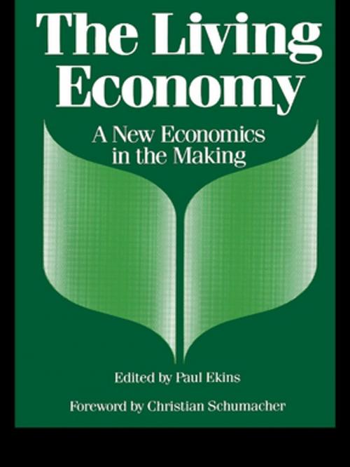 Cover of the book The Living Economy by , Taylor and Francis