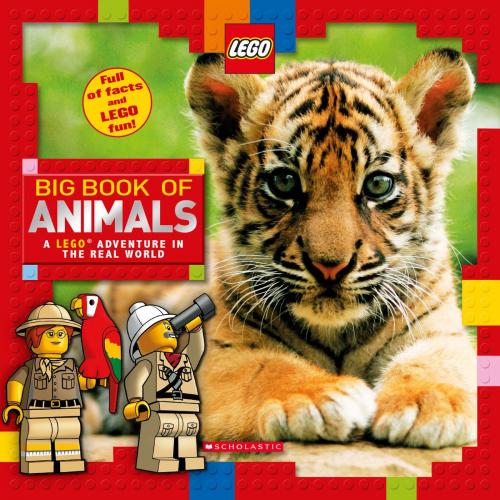 Cover of the book Big Book of Animals (LEGO Nonfiction) by Penelope Arlon, Scholastic Inc.