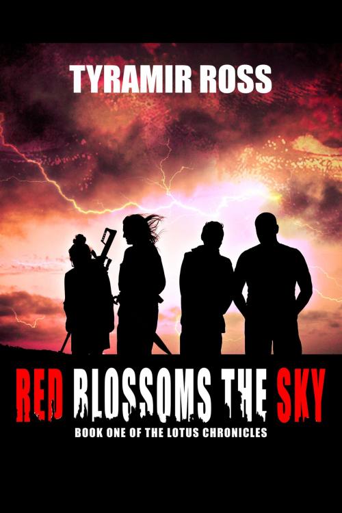 Cover of the book Red Blossoms the Sky by Tyramir Ross, Lemorn Literary Works