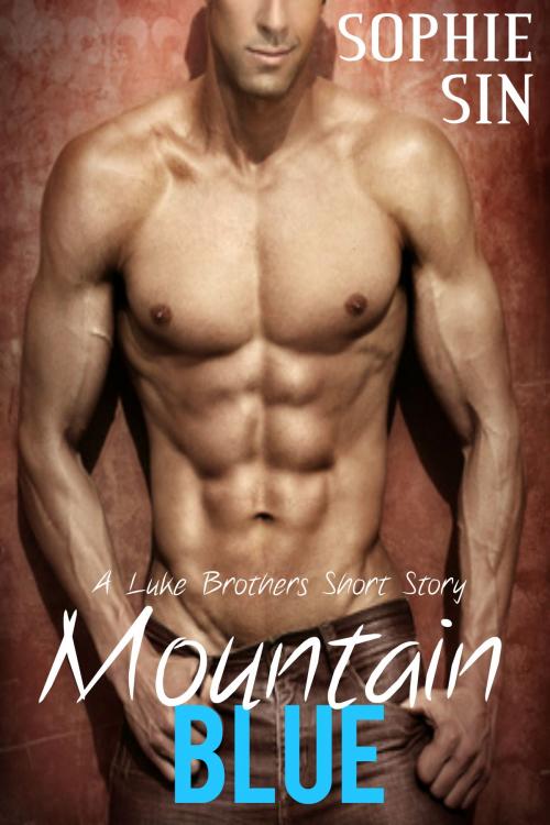 Cover of the book Mountain Blue by Sophie Sin, Lunatic Ink Publishing