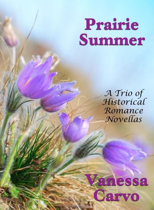 Cover of the book Prairie Summer: A Trio of Historical Romance Novellas by Vanessa Carvo, Lisa Castillo-Vargas