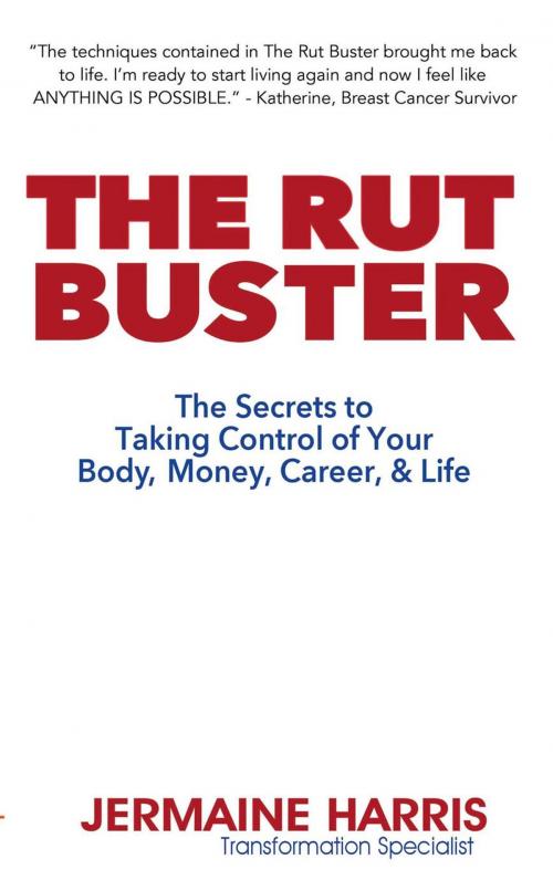Cover of the book The Rut Buster - The Secrets to Taking Control of Your Body, Money, Career, and Life by JERMAINE HARRIS, Wordcatcher Publishing