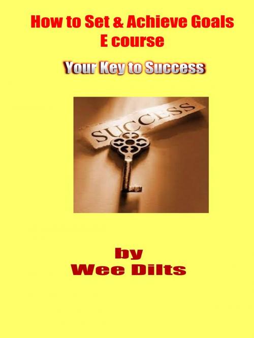 Cover of the book How to Set & Achieve Goals E course by Wee Dilts, Wee Dilts