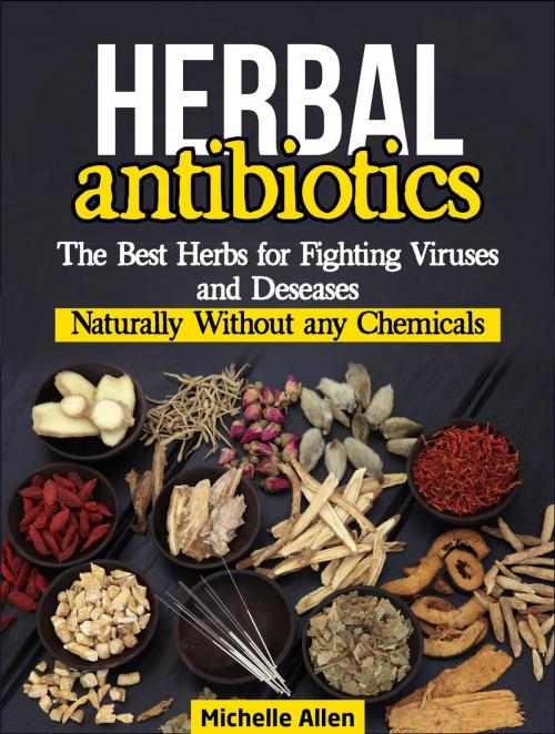 Cover of the book Herbal Antibiotics:The Best Herbs for Fighting Viruses and Diseases Naturally Without any Chemicals by Michelle Allen, Jet Solutions