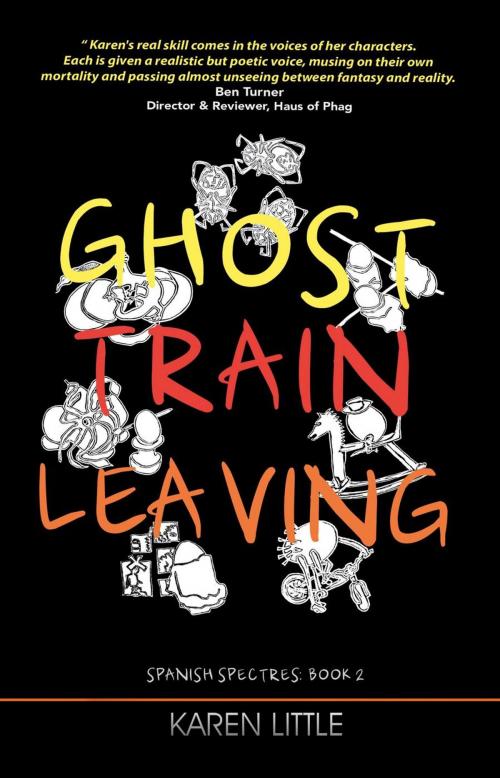 Cover of the book Ghost Train Leaving by Karen Little, Wordcatcher Publishing