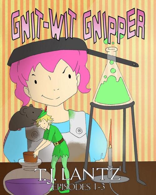 Cover of the book The Misadventures of Gnipper the Gnome, episodes 1-3 by T.J. Lantz, T.J. Lantz