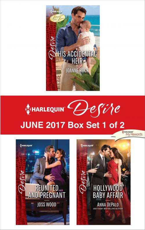 Cover of the book Harlequin Desire June 2017 - Box Set 1 of 2 by Joanne Rock, Joss Wood, Anna DePalo, Harlequin