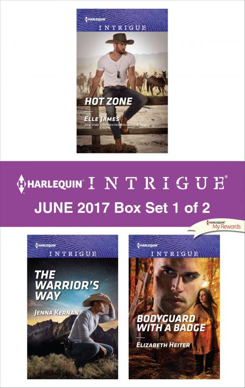 Cover of the book Harlequin Intrigue June 2017 - Box Set 1 of 2 by Elle James, Jenna Kernan, Elizabeth Heiter, Harlequin