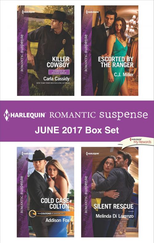 Cover of the book Harlequin Romantic Suspense June 2017 Box Set by Carla Cassidy, Addison Fox, C.J. Miller, Melinda Di Lorenzo, Harlequin