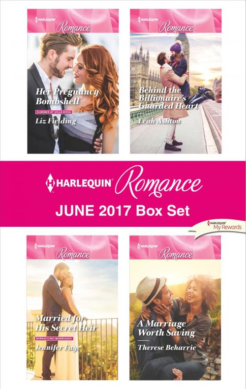 Cover of the book Harlequin Romance June 2017 Box Set by Liz Fielding, Jennifer Faye, Leah Ashton, Therese Beharrie, Harlequin
