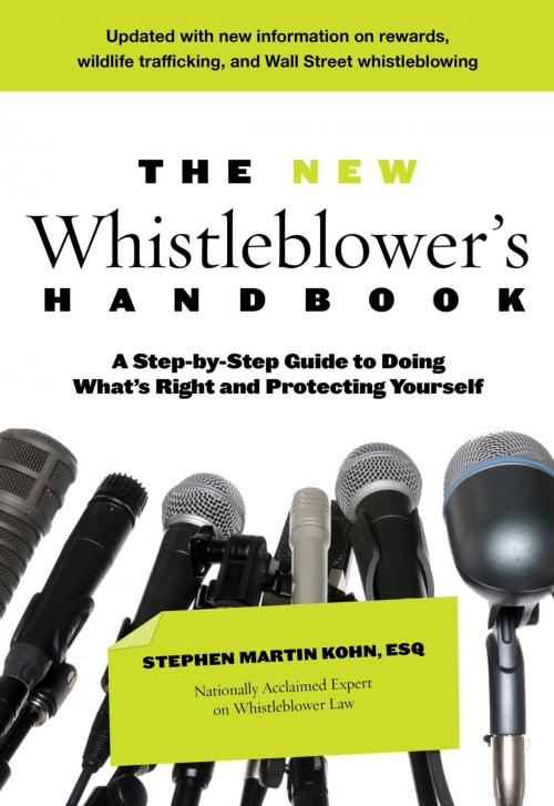 Cover of the book The New Whistleblower's Handbook by Stephen Martin Kohn, Lyons Press
