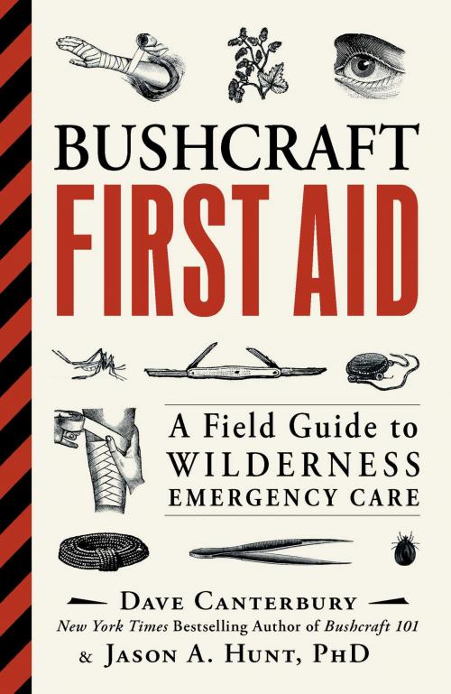 Cover of the book Bushcraft First Aid by Dave Canterbury, Ph.D. Jason A. Hunt, Adams Media