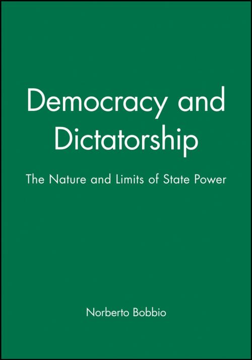 Cover of the book Democracy and Dictatorship by Norberto Bobbio, Wiley