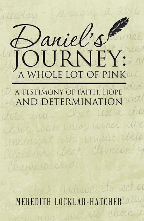 Cover of the book Daniel’S Journey: a Whole Lot of Pink by Meredith Locklar-Hatcher, WestBow Press